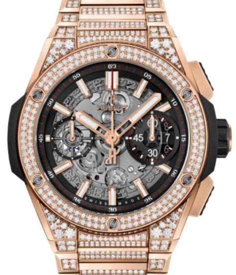 hublot king gold pave price